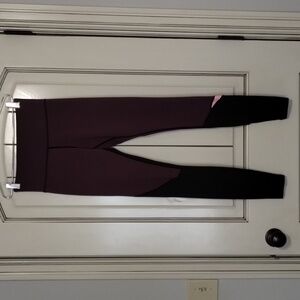 Zyia Active Joker High Rise Leggings Size 2 Purple/Black